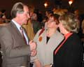 Franz M&uuml;ntefering, Angelika Graf, Elfriede Pauli beim Empfang f&uuml;r akttive &Auml;ltere, Berlin, 09. Mai 2005