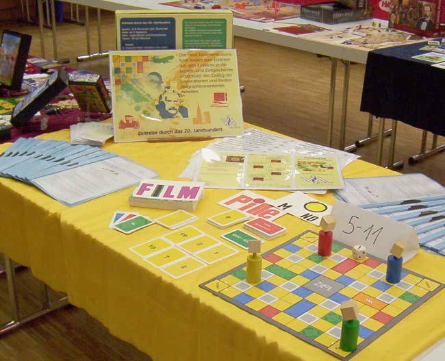 Spiel�04, Essen; Austellung der Spiele-Neuheiten