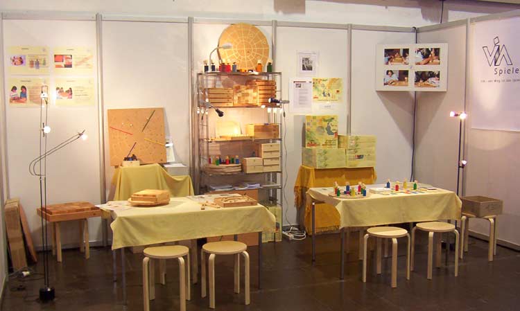 Spiel�04, Essen; Stand VIA-Spiele Verlag Elfriede Pauli