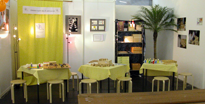 Spielwies'n M&uuml;nchen, 2005, der Stand von VIA-Spiele Elfriede Pauli