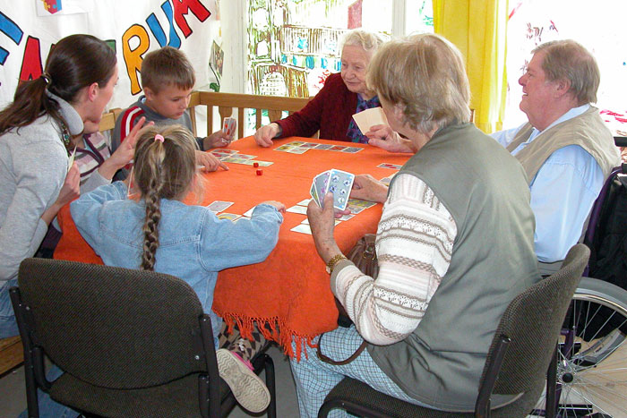 Bingorelle Caf im Mehrgenerationen Haus Wasserburg, Okt. 2007