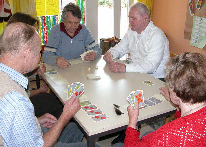 Bingorelle Caf im Mehrgenerationen Haus Wasserburg, Okt. 2007