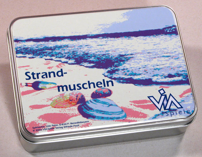 Strandmuscheln, die Dose